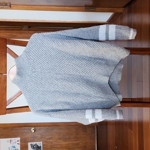 Grey Express Mockneck Sweaterl
